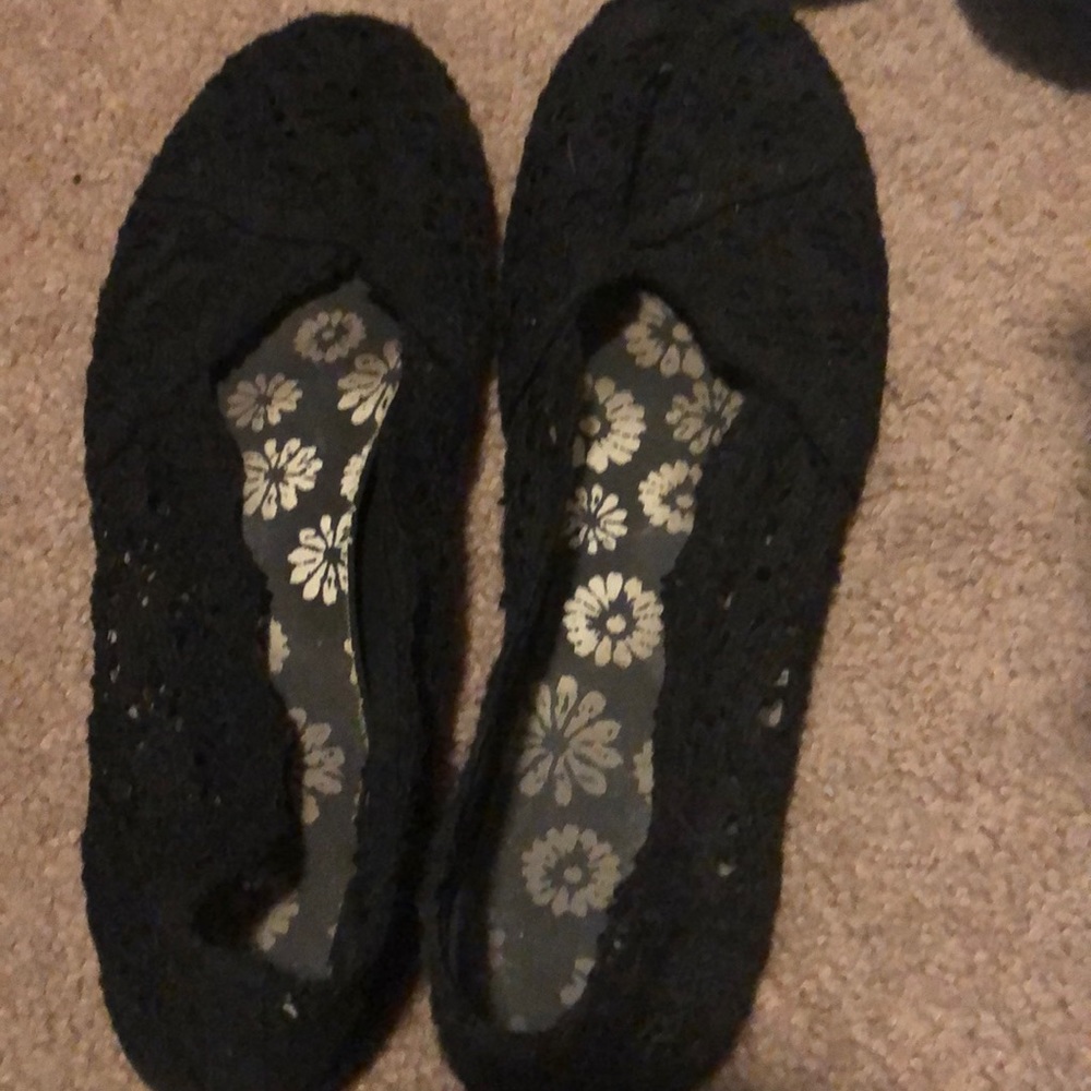 Three pairs of flats